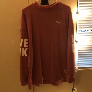 Oversized Victoria’s Secret sweatshirt